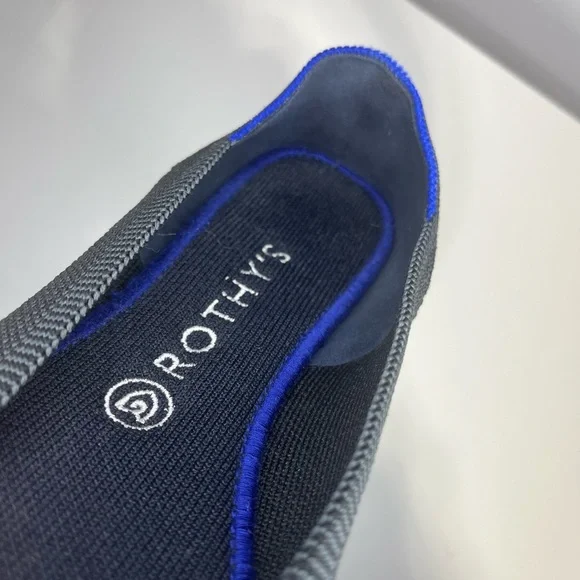 Rothy's Charcoal Black Slip-Ons womens size 9 - Picture 9 of 12